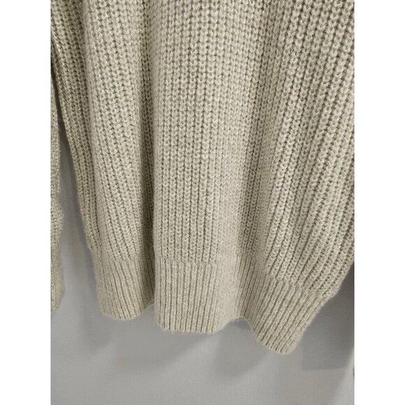 abercrombie & fitch ivory cream glitter shimmer sweater size xs/s - euc - Picture 7 of 12